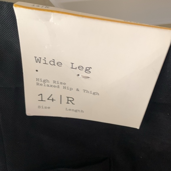 New with tags A New Day wide leg black pants size 14 - Picture 4 of 5